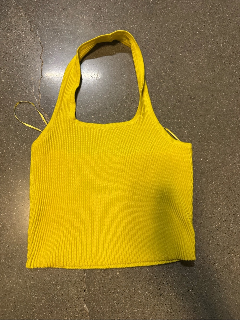 Gianni Bini Ribbed Halter Tank